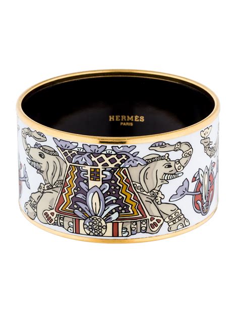 hermes wide enamel bracelet|Hermes enamel bracelet review.